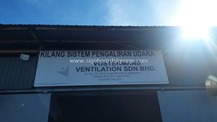 FACTORY GI METAL SIGNBOARD SUPPLY AT AMPANG | CHERAS | SEMENYIH | KAJANG | BANGI | HULU SELANGOR