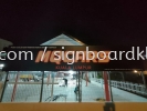 mqcars 3d box up led frontlit lettering logo signage signboard at kuala lumpur 3D LED SIGNAGE