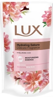 Lux Shower Cream Refill Hydrating Sakura 600ml