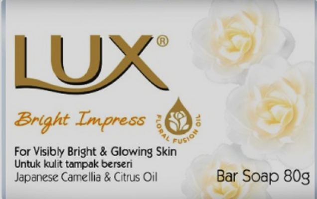 Lux Soap Bar Bright Impress 80g