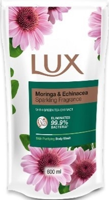 Lux Shower Cream Refill Moringa & Echinacea 600ml