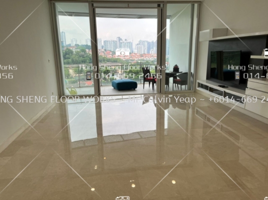 Marble/Terrazzo floor polish