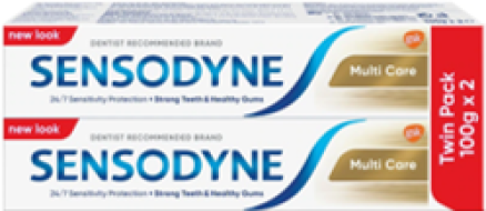 SENSODYNE TOOTHPASTE MULTI CARE TWIN PACK