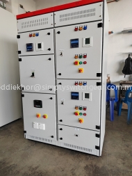 Water pump panel with AMF control