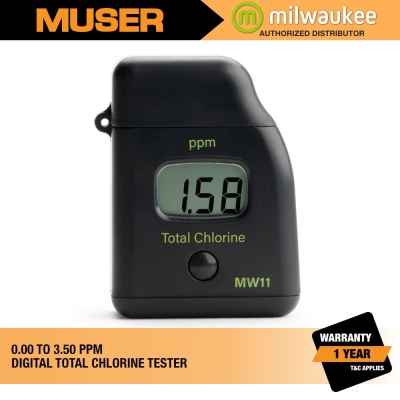 MW11 Digital Total Chlorine Tester | Milwaukee by Muser