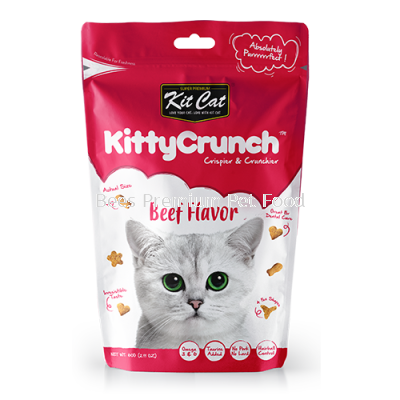 Kit cat kitty crunch beef flavour