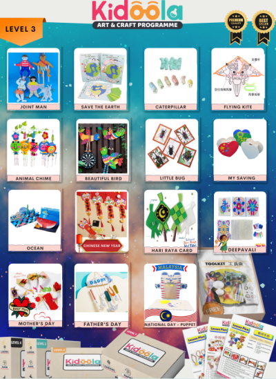 Kindergarten Art & Craft Level 3 (15/set)