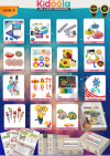 Kindergarten Art & Craft Level 4 (15/set) Kidoola Art Decoration 