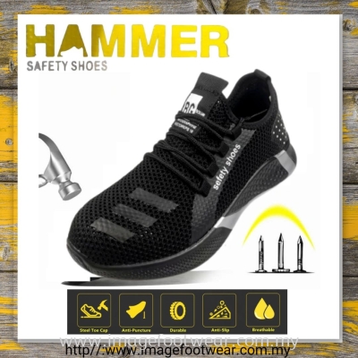 HAMMER Men Safety Lifestyle HS-32719- BLACK Colour
