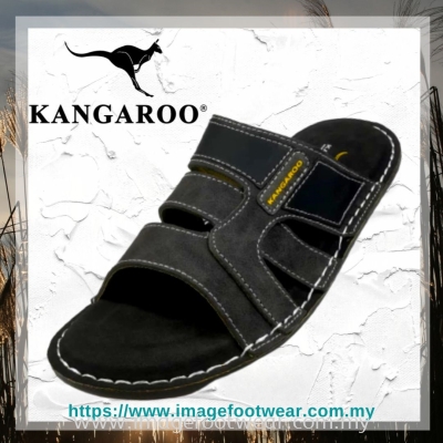 KANGAROO Men Sandals -KM-3810- BLACK Colour