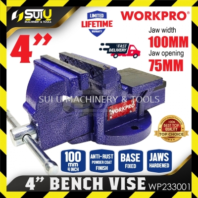 WORKPRO WP233001 4" / 100MM Bench Vise