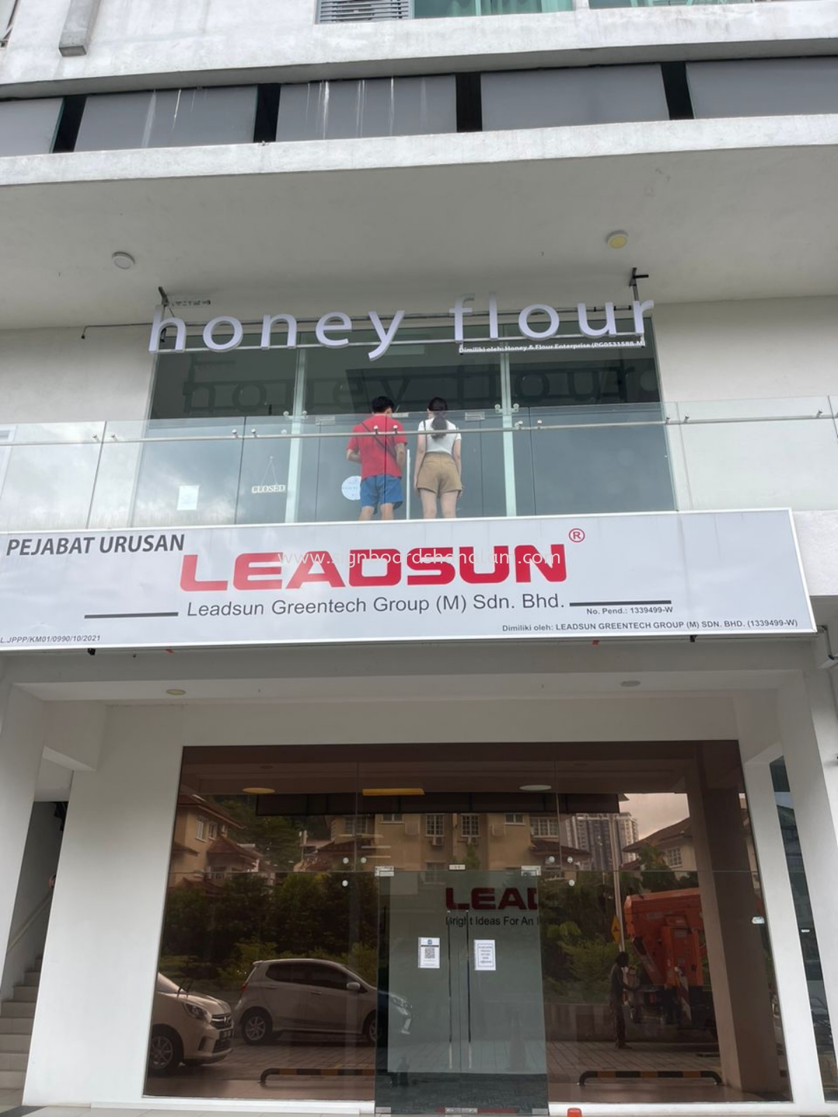 Honey Hour Kl - 3D Channel Signboard 