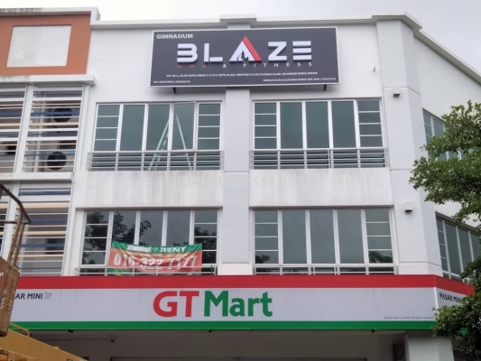 3D Front Lit Signage Installed at Setia Alam 