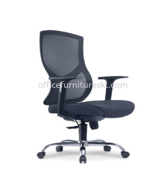 CAPRI MEDIUM BACK ERGONOMIC MESH DIRECTOR OFFICE CHAIR -ergonomic mesh office chair sungai buloh | ergonomic mesh office chair puchong | ergonomic mesh office chair top 10 best value office director chair