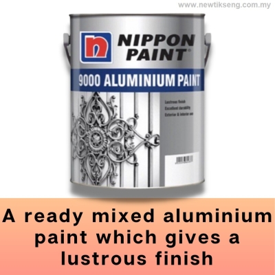 Nippon Paint 9000 Aluminium Paint