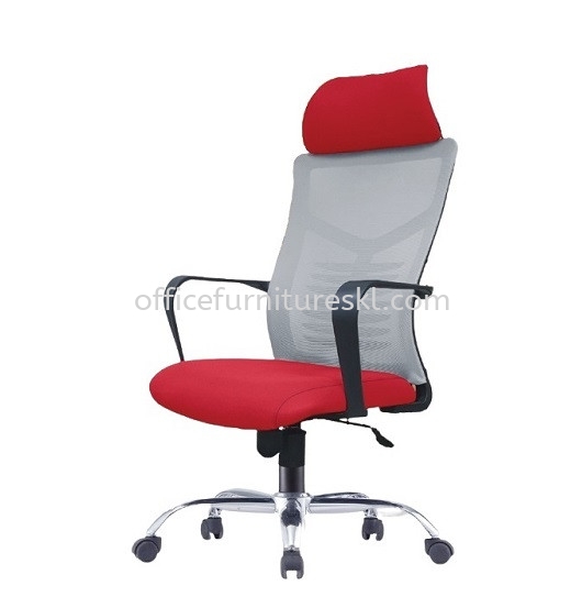 CORZE HIGH BACK ERGONOMIC CHAIR | MESH OFFICE CHAIR BUKIT JELUTONG SELANGOR