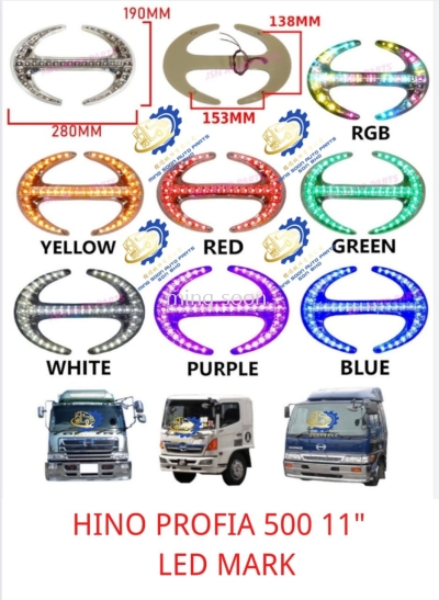 HINO PROFIA 500 11" LED MARK 