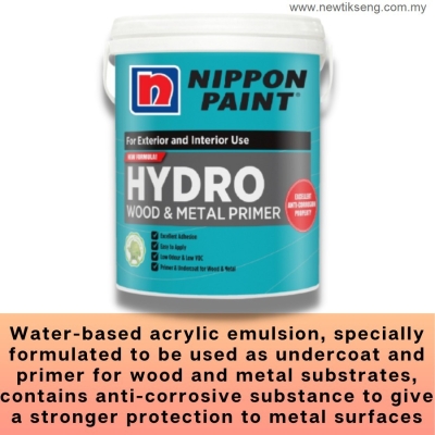 Nippon Paint Hydro Wood & Metal Primer