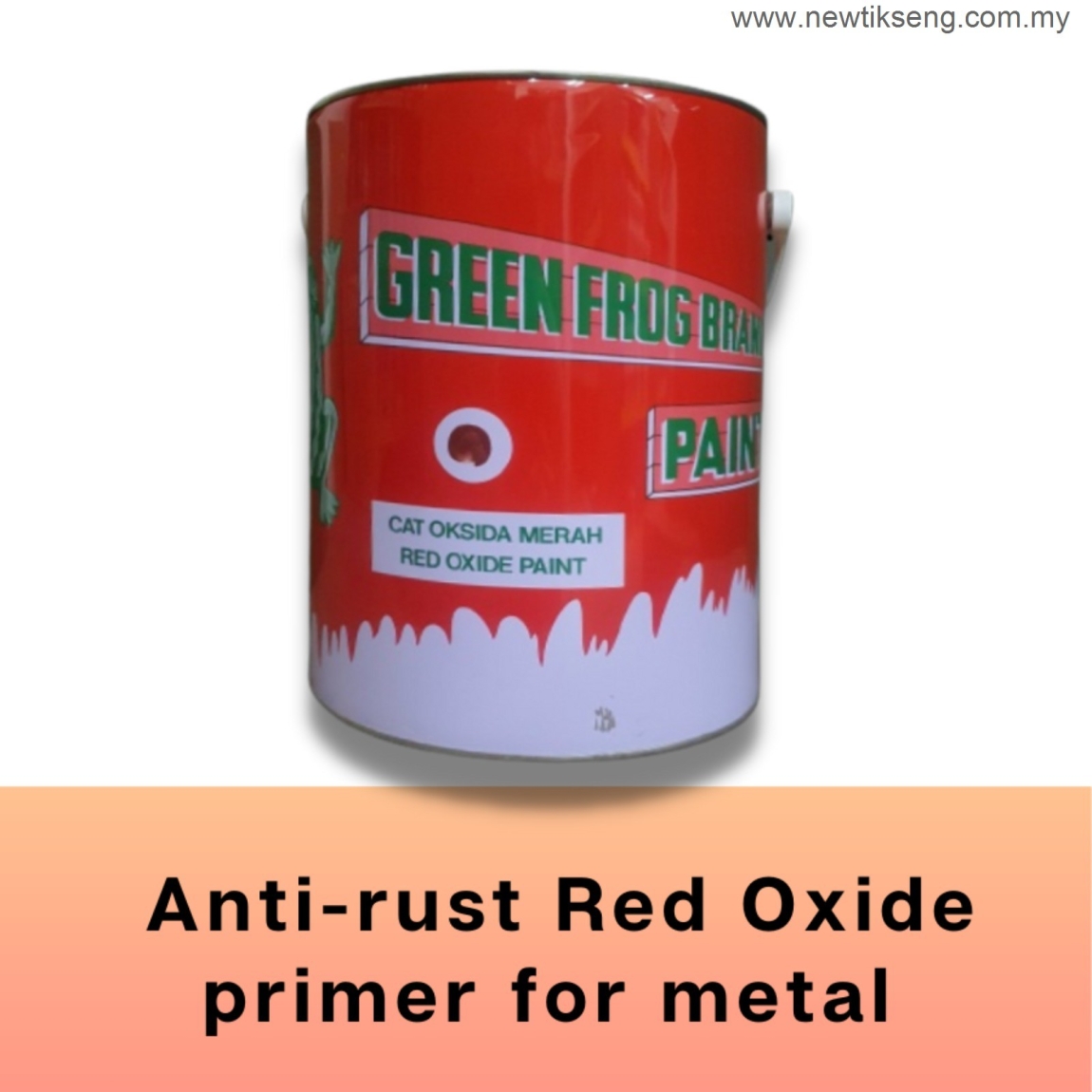 Frog Brand Red Oxide Sealer & Undercoat Piant Types Choose Sample / Pattern Chart