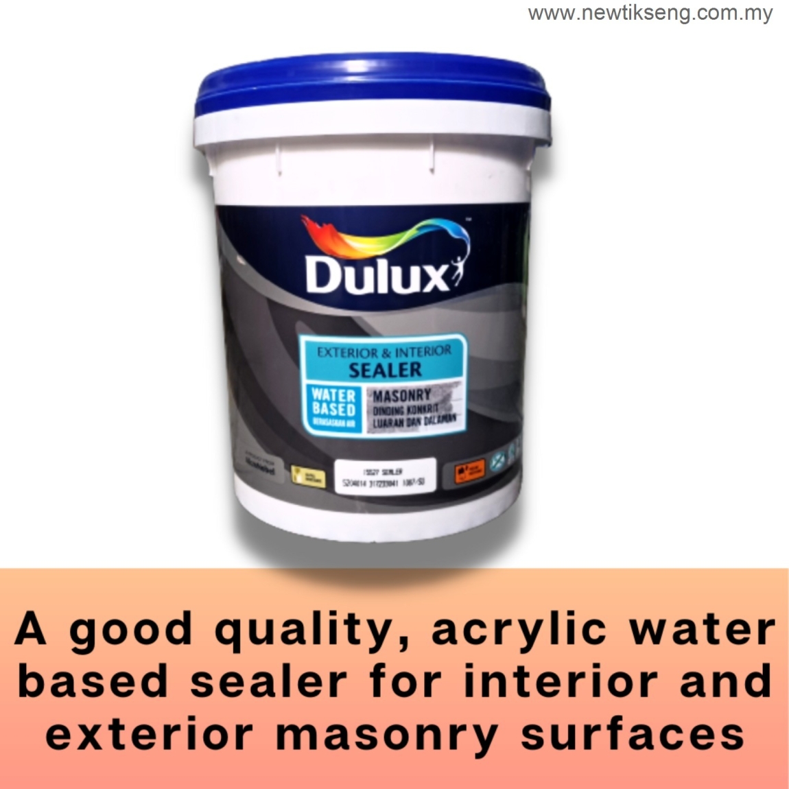 Dulux Exterior & Interior Wall Sealer 15527 Sealer & Undercoat Piant Types Choose Sample / Pattern Chart