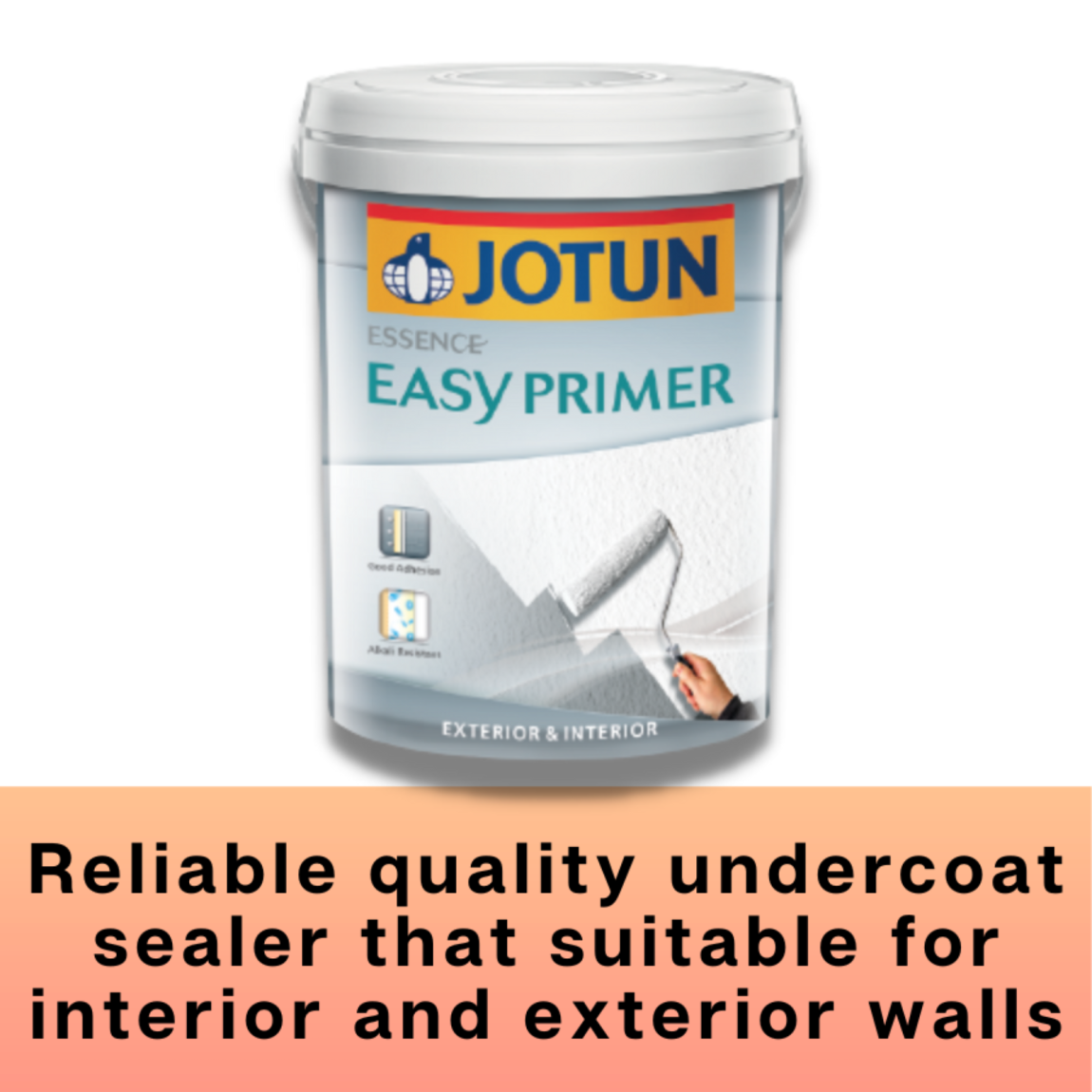 Jotun Easy Primer Interior Paints Piant Types Choose Sample / Pattern Chart