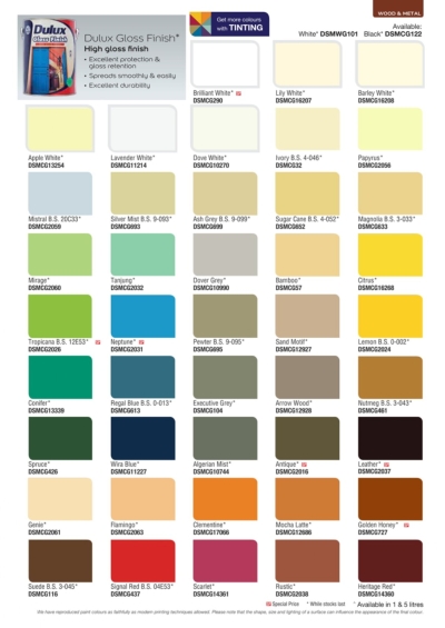 Ici Dulux Color Wheeldulux Paint Colour Chart Carta De Colores