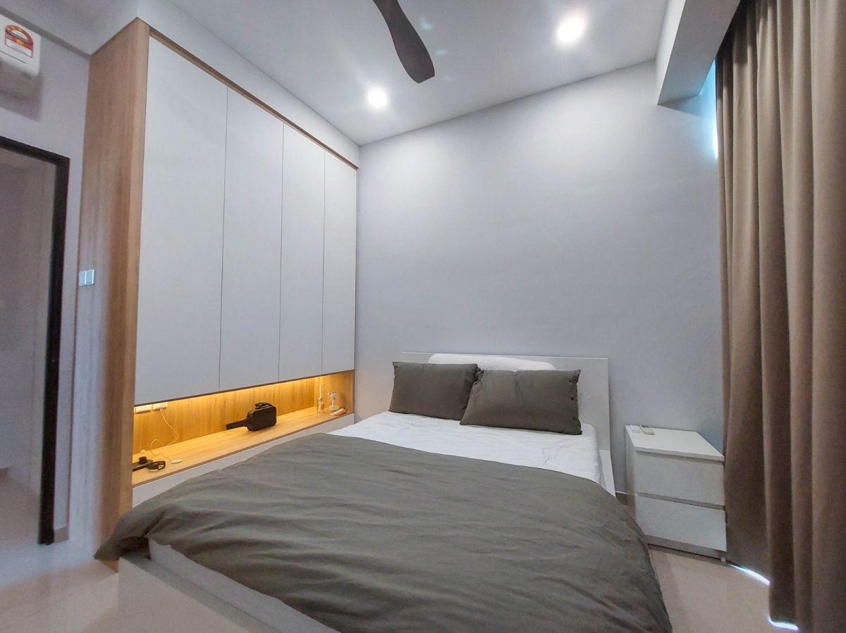 Muji Wardrobe Design for Bedroom-One Stop Renovation - Residential - Marina Cove, Johor Bahru Bedroom Design Residential Design Interior Design