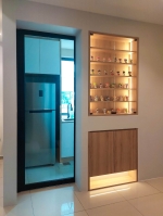 Partition with Display Cabinet Design-One Stop Renovation - Residential - Marina Cove, Johor Bahru