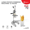 LONG POTATO FORMING MACHINE 12 HOLES Twist Potato Machine