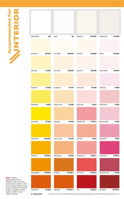 Nippon Interior & Exterior Paint Catalogue - 006