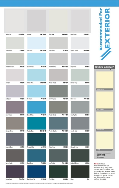 Nippon Interior & Exterior Paint Catalogue - 012