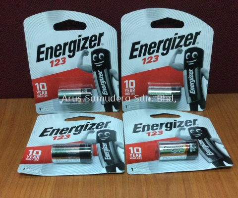 ENERGIZER BATTERY 3V 123 CR17345