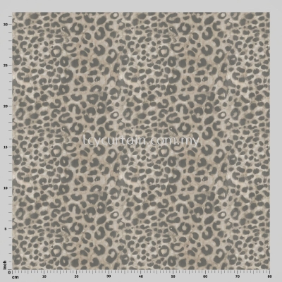 Junglio Tabaqui 02 Bark Leopard Prints Curtain