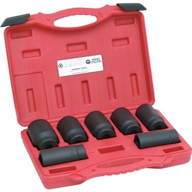 Hub Nut Impact Socket Set-7 piece