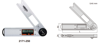 INSIZE - Digital Protactor 2171-250