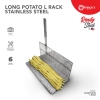 Long Potato L Rack Stainless Steel Twist Potato Machine