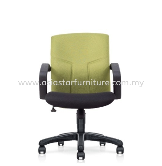 MALLIS LOW BACK STANDARD CHAIR | FABRIC OFFICE CHAIR SERDANG SELANGOR