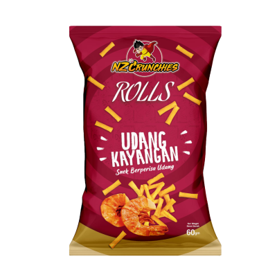 NZ Crunchies Rolls Udang Kayangan 60g