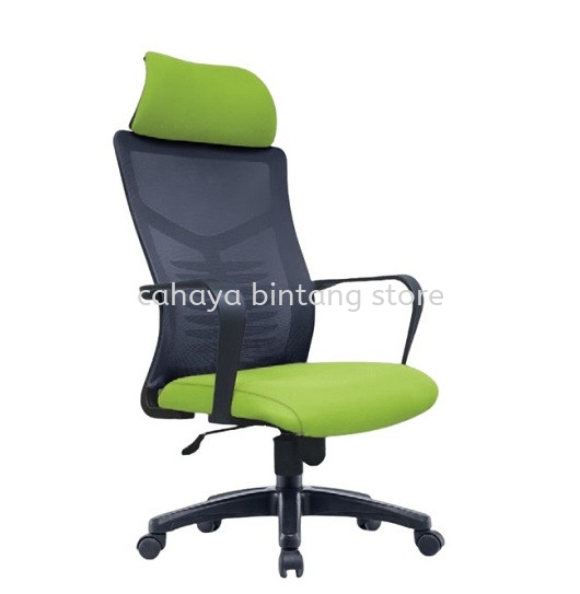 CORZE HIGH BACK ERGONOMIC CHAIR | MESH OFFICE CHAIR BUKIT JELUTONG