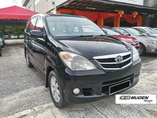 TOYOTA AVANZA 2004 - 2012 = MUGEN DOOR VISOR