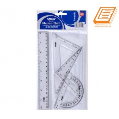 Dolphin Plastic Ruler Set (DOL-RS1220)