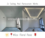 #Cornices Ceiling Design ,include Wiring and Led Downlight. 