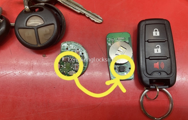 repair car remote contro 