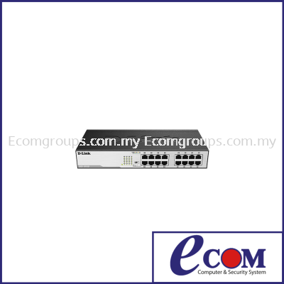 16-Port Gigabit Desktop/Rackmount Switch In Metal Casing