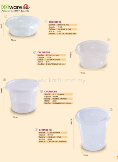 Round Container with Lid