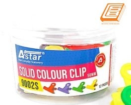 Astar - Colour Clip 50mm,12PCS (9002S)