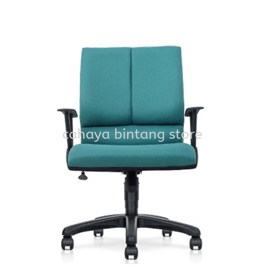 CARNOSA LOW BACK STANDARD CHAIR | FABRIC OFFICE CHAIR SETIAWANGSA KL MALAYSIA