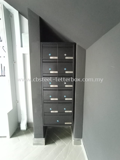 Aluminium, G.I Slot Model Letter Box