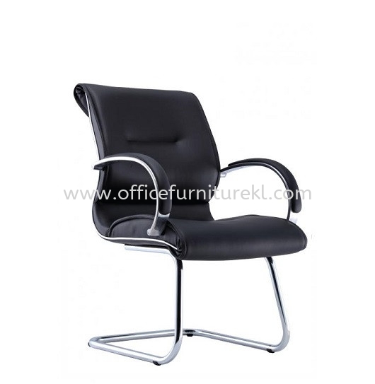 CANTARA DIRECTOR VISITOR OFFICE CHAIR WITH STEEL CHROME BASE