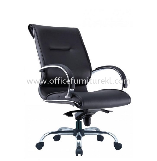 CANTARA DIRECTOR MEDIUM OFFICE CHAIR WITH STEEL CHROME BASE